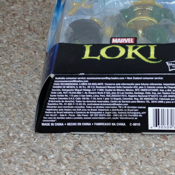 2018 Hasbro Marvel Legends 6" Loki Figure MIB Brand New BAF Hulk - Picture 7 of 10